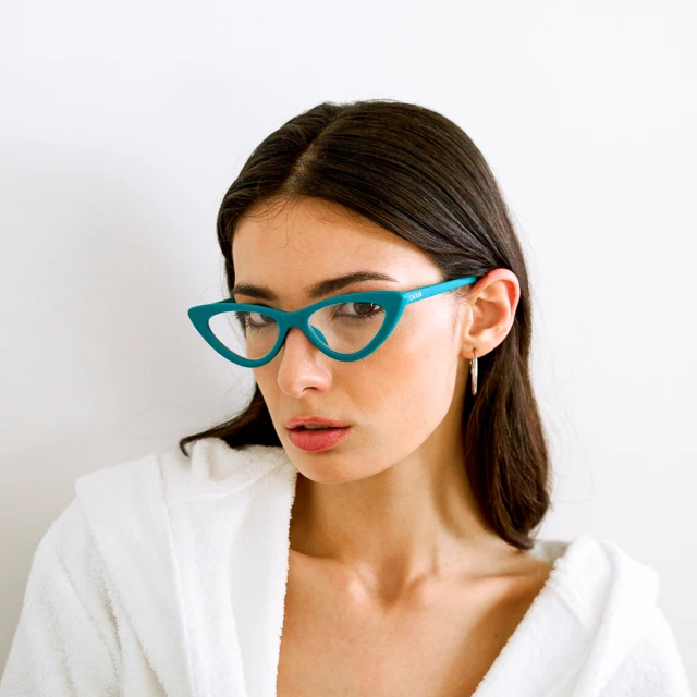 OKKIA Adriana lettura Forest blue