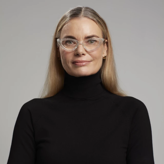 OKKIA Adriana lettura Grigio glitter