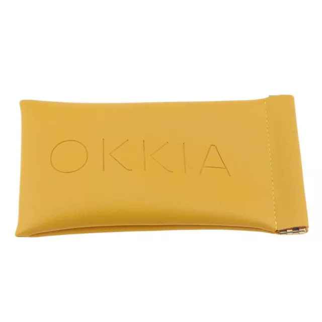 OKKIA Funda de piel sintética Amarillo