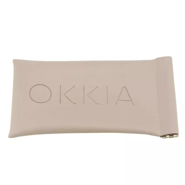 OKKIA Funda de piel sintética Beige