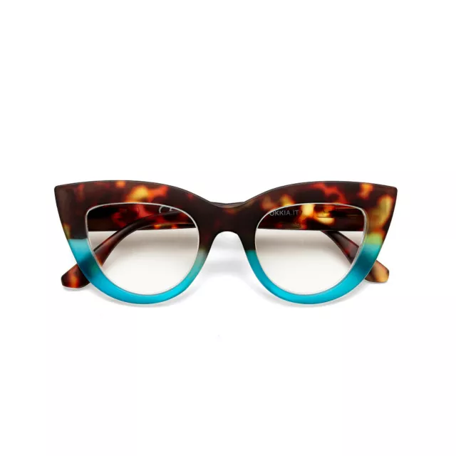 OKKIA Claudia lettura Havana e blue