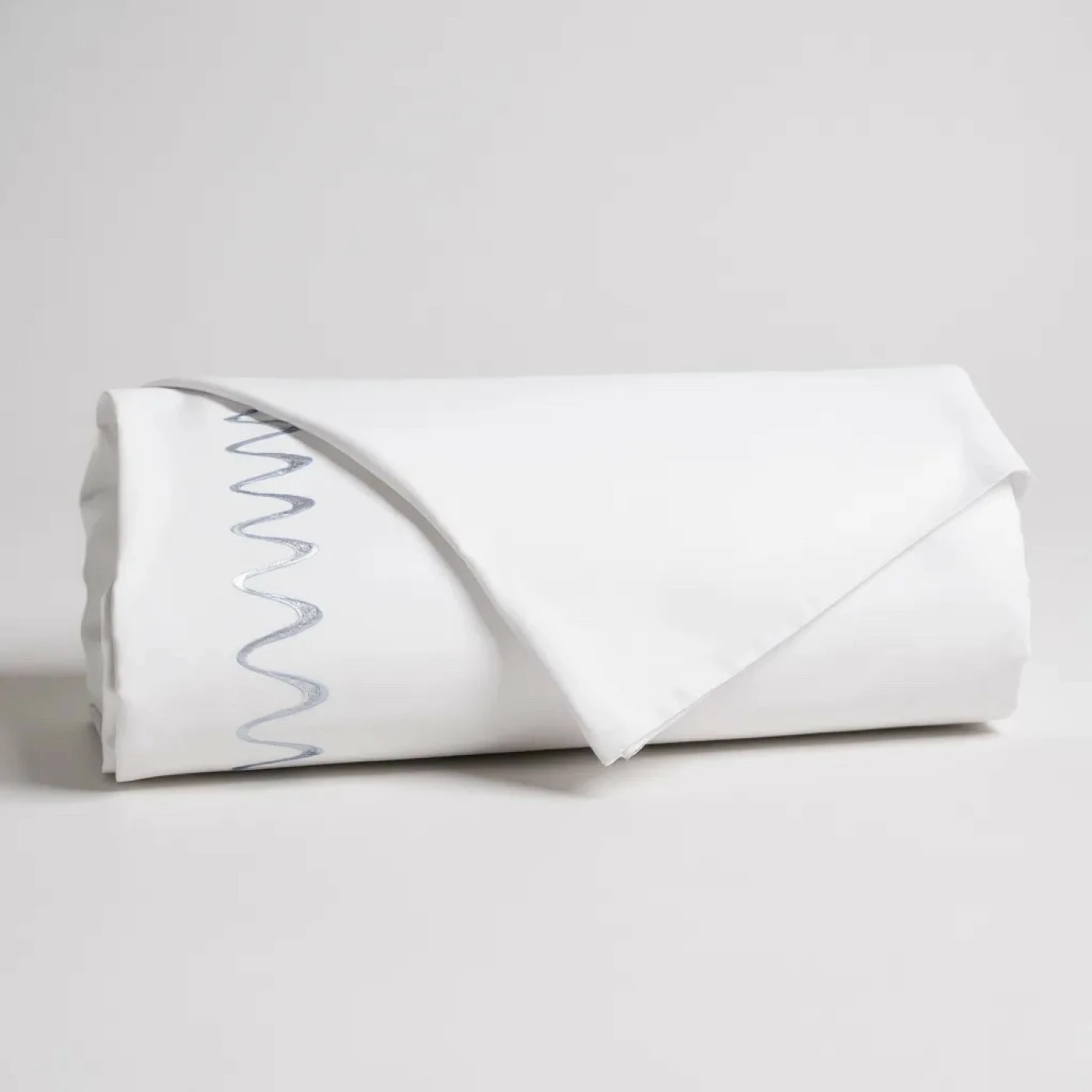 Biancheria da letto PELAGO COPRIPIUMINO PERCALLE RICAMATO Timothy Corrigan for Dea white/ice
