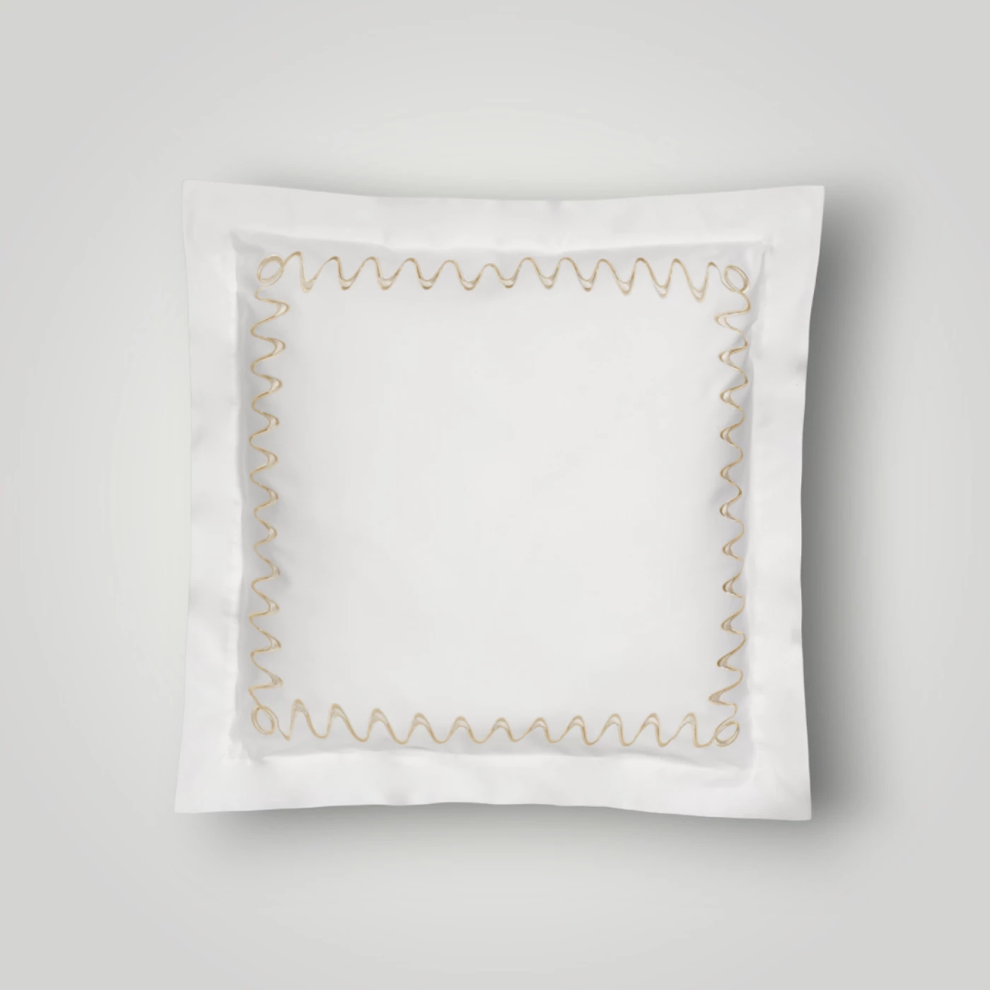 Biancheria da letto PELAGO FEDERA 4 VOLANTS RASO RICAMATO Timothy Corrigan for Dea ivory/ivory
