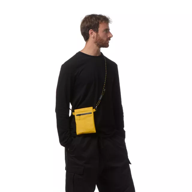 OKKIA Borsa a tracolla Waterproof 0,5 Litri Mustard yellow