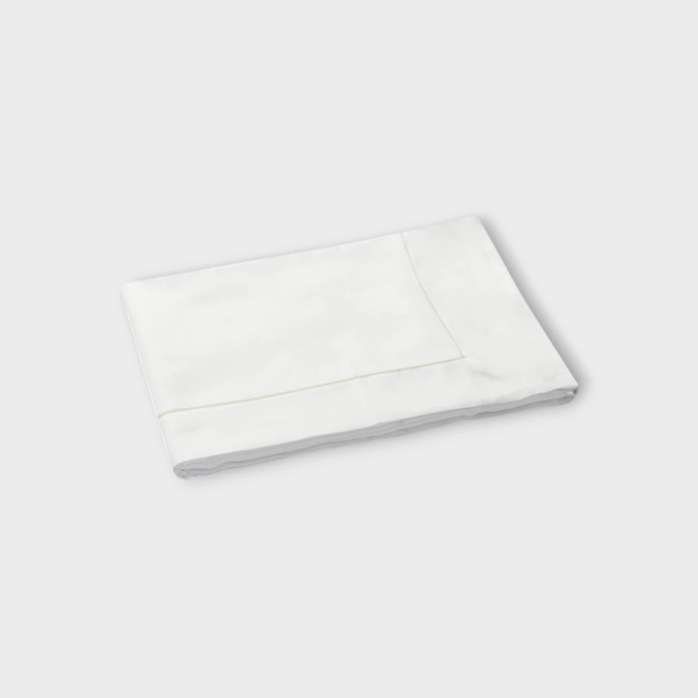 Biancheria da letto SOPRA LENZUOLO in SEA ISLAND PUNTO PARIGI - COUTURE white/almond