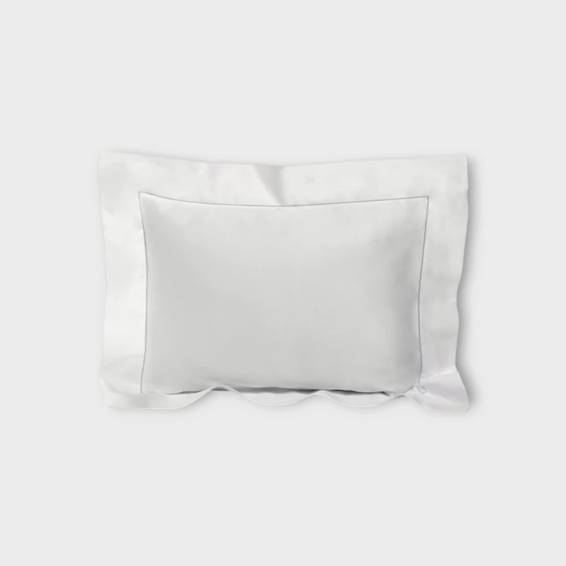 DEA ITALY FEDERA 4 VOLANTS SEA ISLAND PUNTO PARIGI - COUTURE White/silver grey