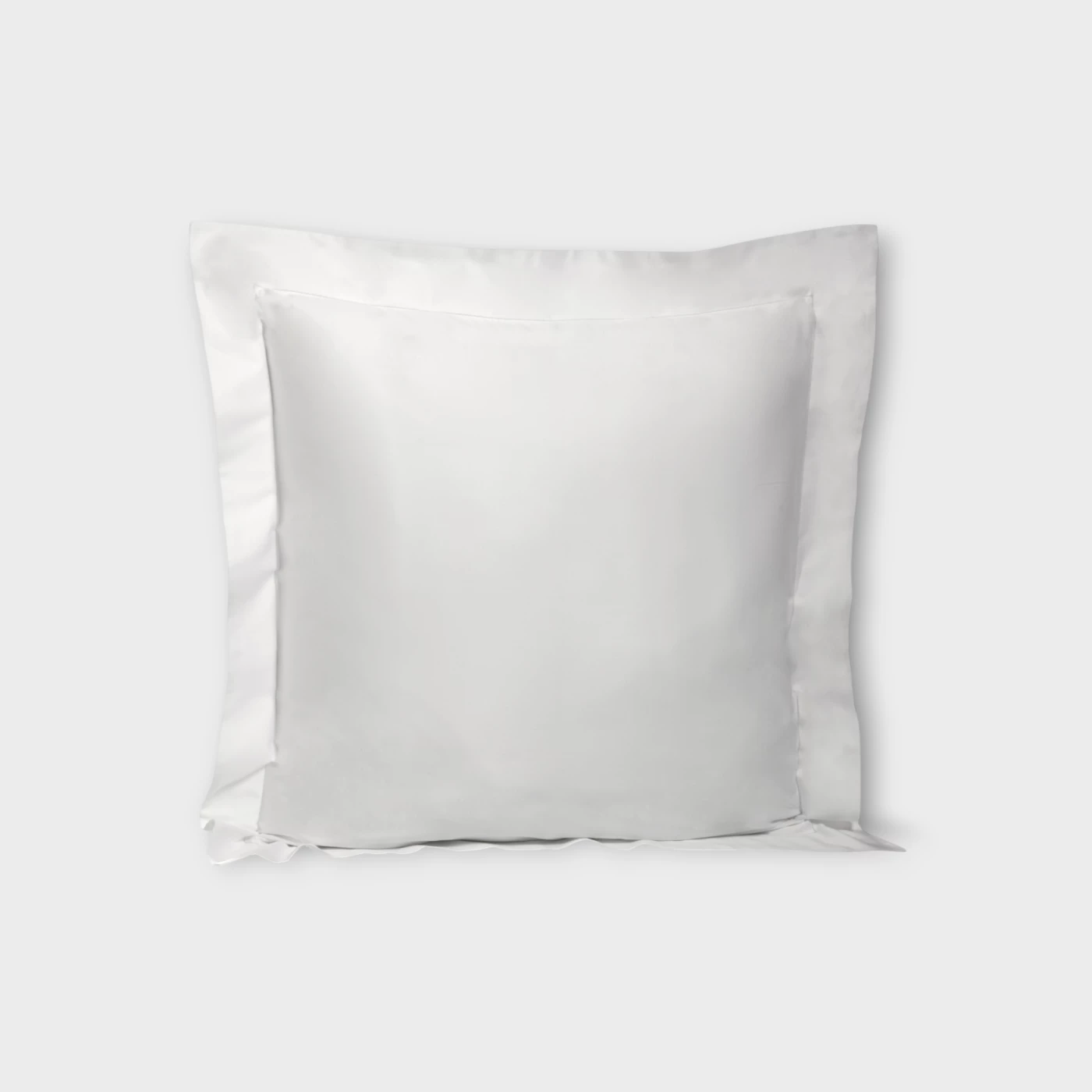 Biancheria da letto FEDERA 4 VOLANTS SEA ISLAND PUNTO PARIGI - COUTURE white/almond