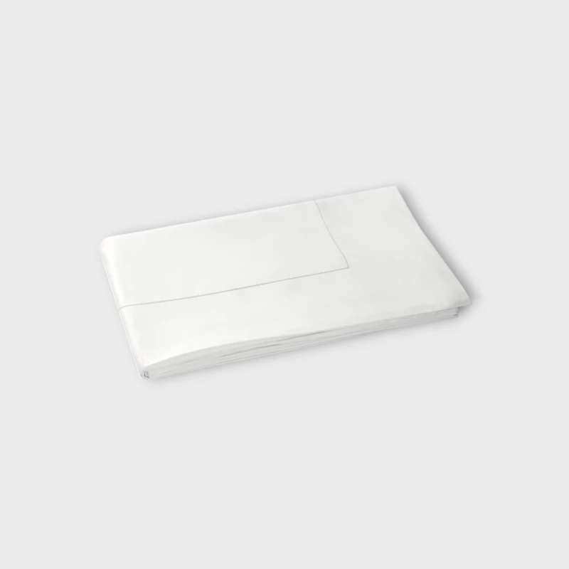 DEA ITALY Copripiumino Sea Island Punto Parigi - Couture White/silver grey