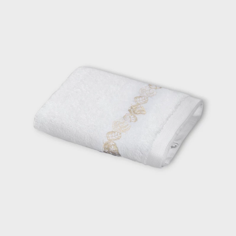 DEA ITALY FEUILLAGE ASCIUGAMANO DA BAGNO White/ivory