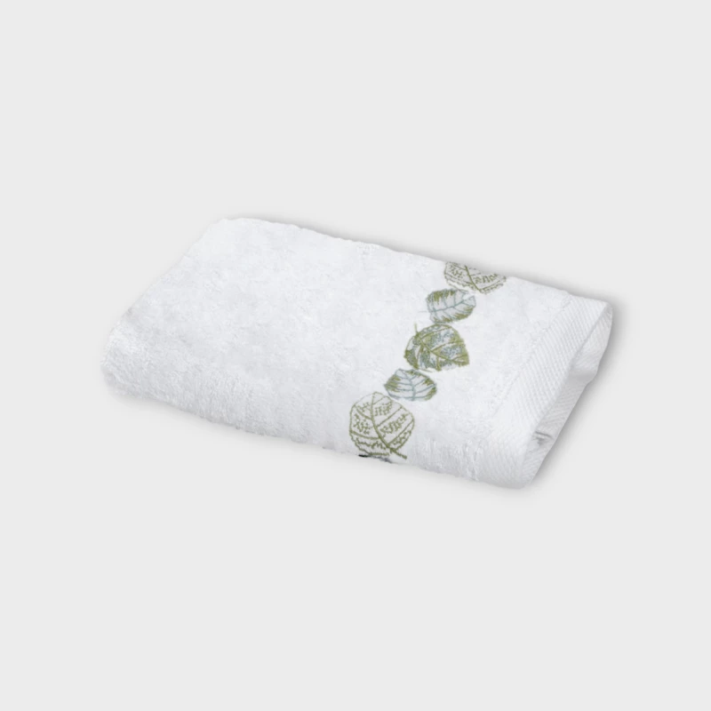 DEA ITALY FEUILLAGE ASCIUGAMANO MANI White/sage green