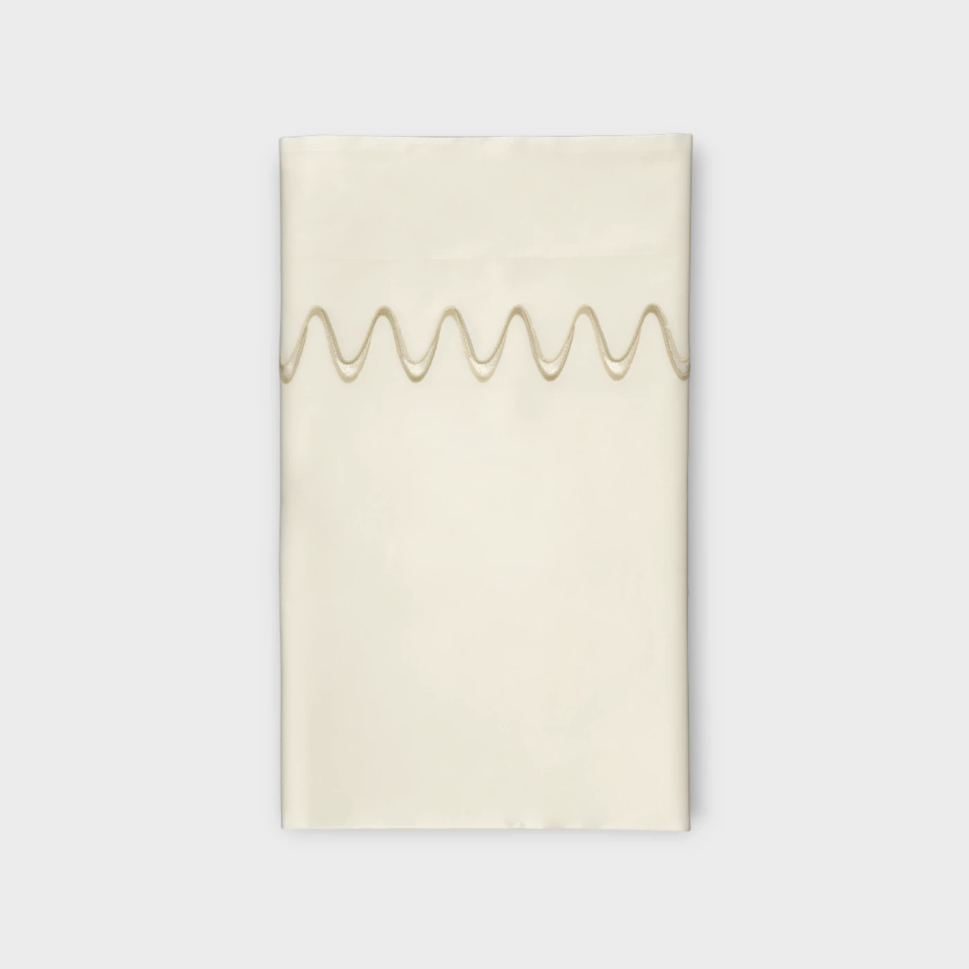 Biancheria da letto PELAGO SOPRA LENZUOLO PERCALLE RICAMATO ivory/ivory