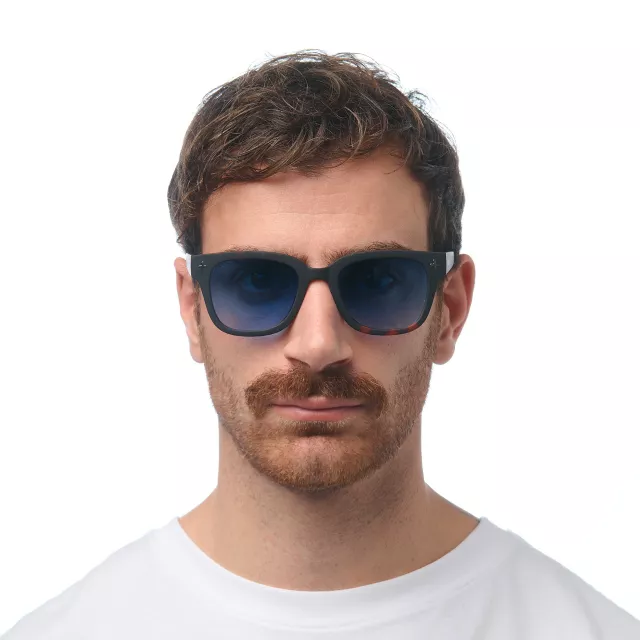 OKKIA Giovanni Havana black (lenti blu)