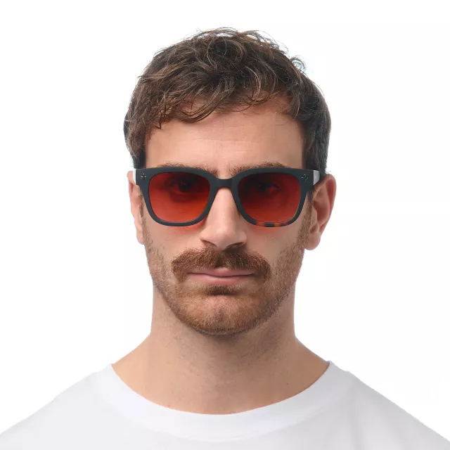 OKKIA Giovanni Havana black (lenti rosse)