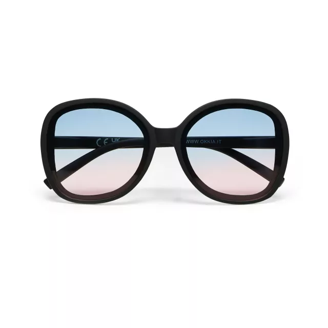OKKIA Anna Nero (lenti blu/rosa)