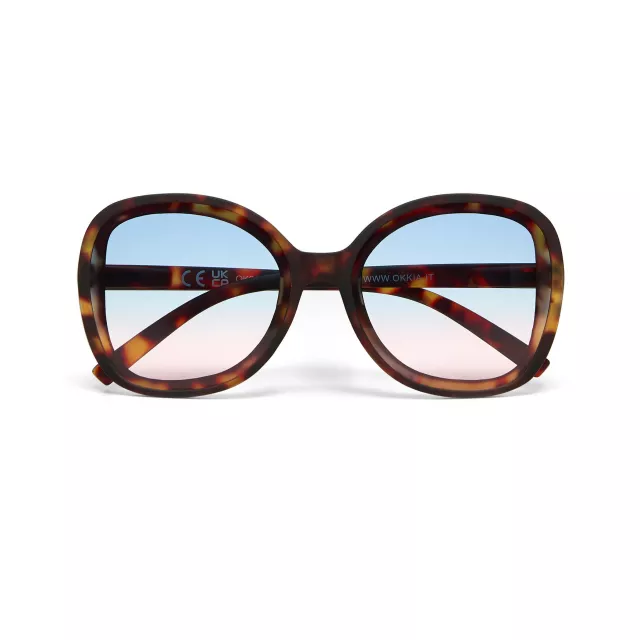 OKKIA Anna Classic havana (lenti blu/rosa)