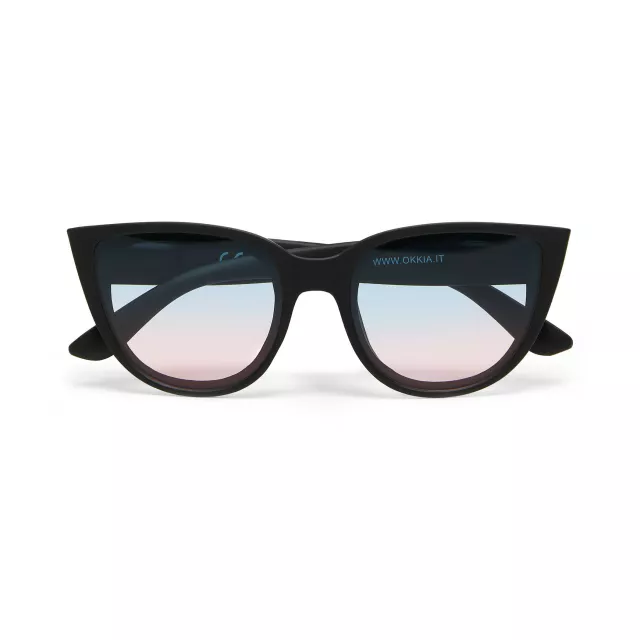 OKKIA Silvia Nero (lenti blu/rosa)