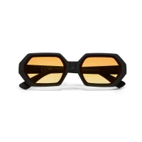 OKKIA Andrea Schwarz (gelbe gläser)