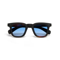 OKKIA Firenze Havana black (blaue gläser)