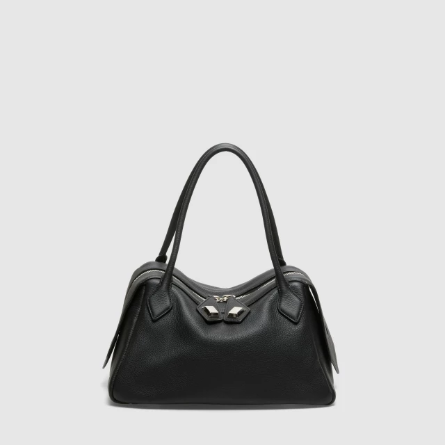 OKKIA ADELE IN VITELLO GRANATO Nero