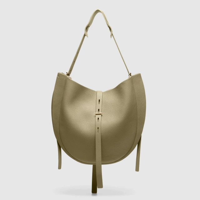 OKKIA LIZ IN VITELLO GRANATO Verde malva