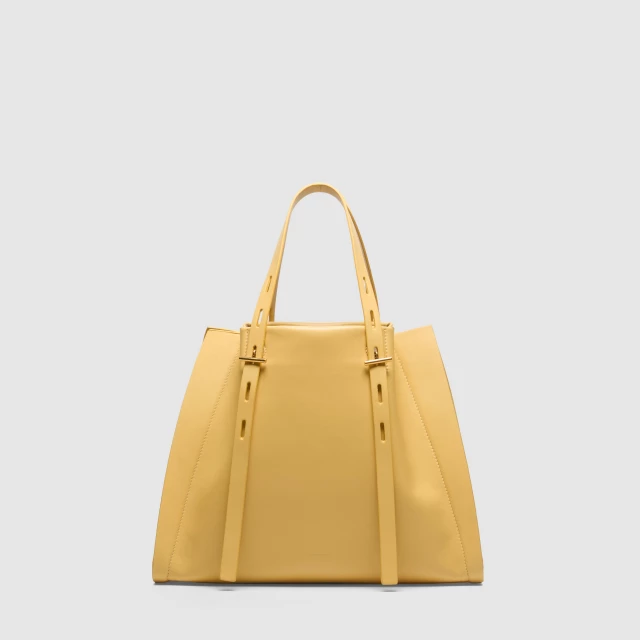 OKKIA PAULETTE IN VITELLO LISCIO Banana