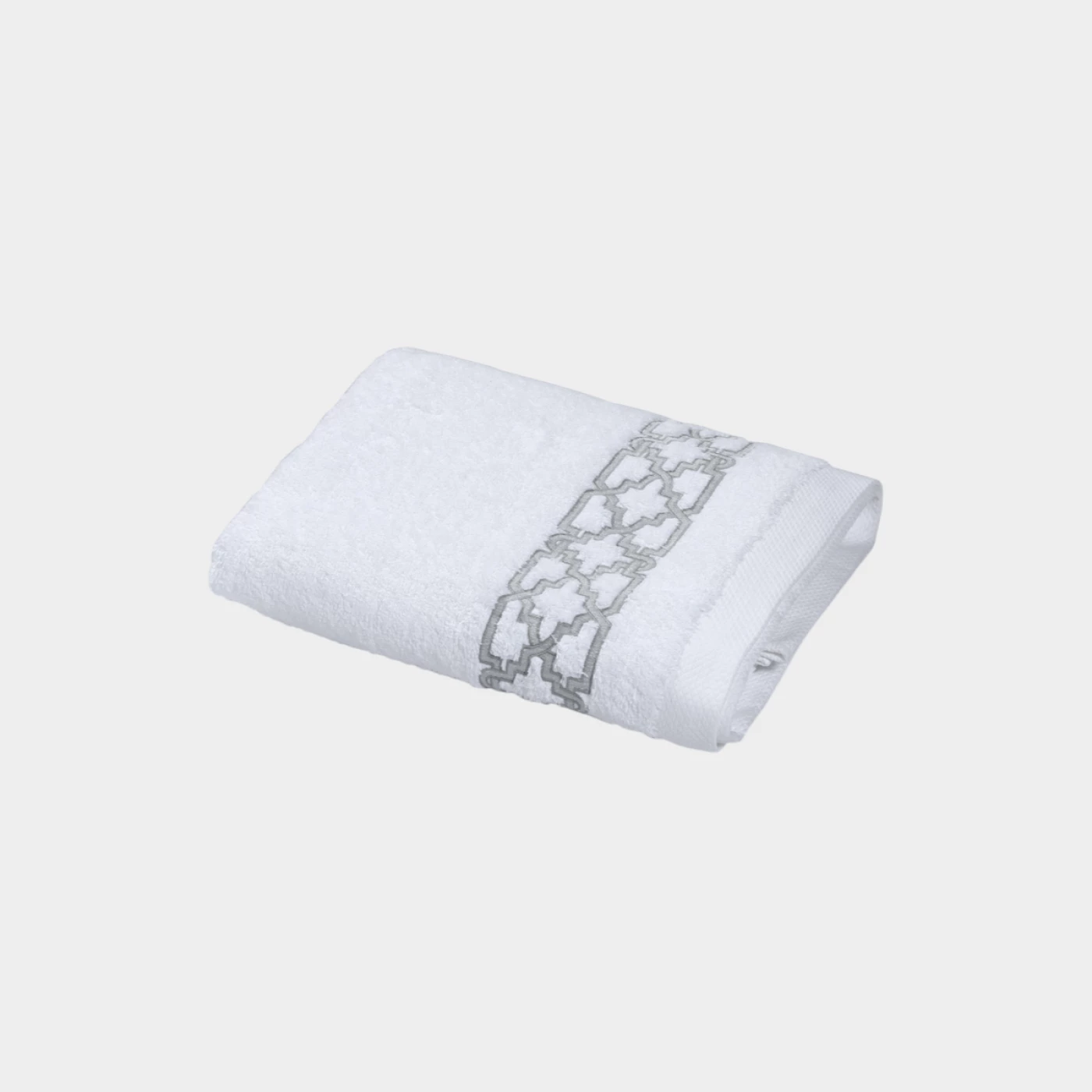 Biancheria bagno FRETWORK ASCIUGAMANO DA BAGNO silver grey