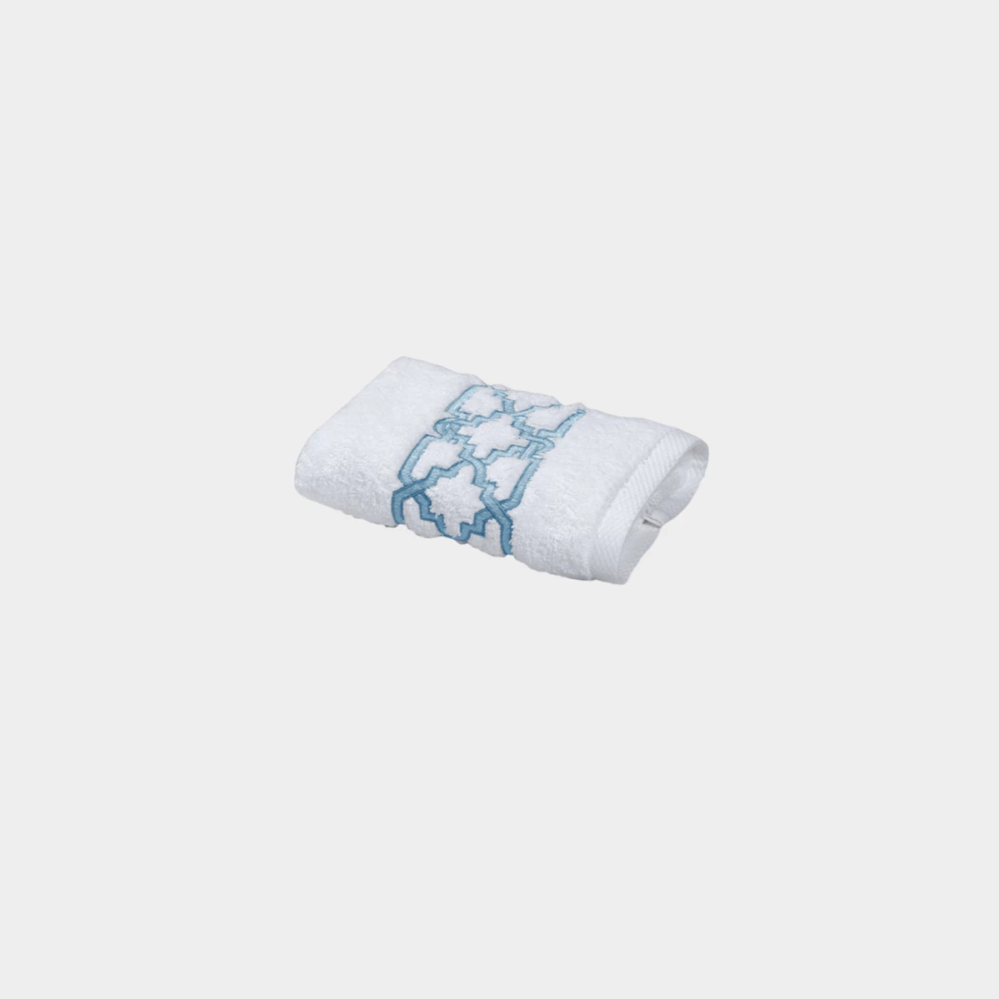 Biancheria bagno FRETWORK ASCIUGAMANO OSPITI acquamarina