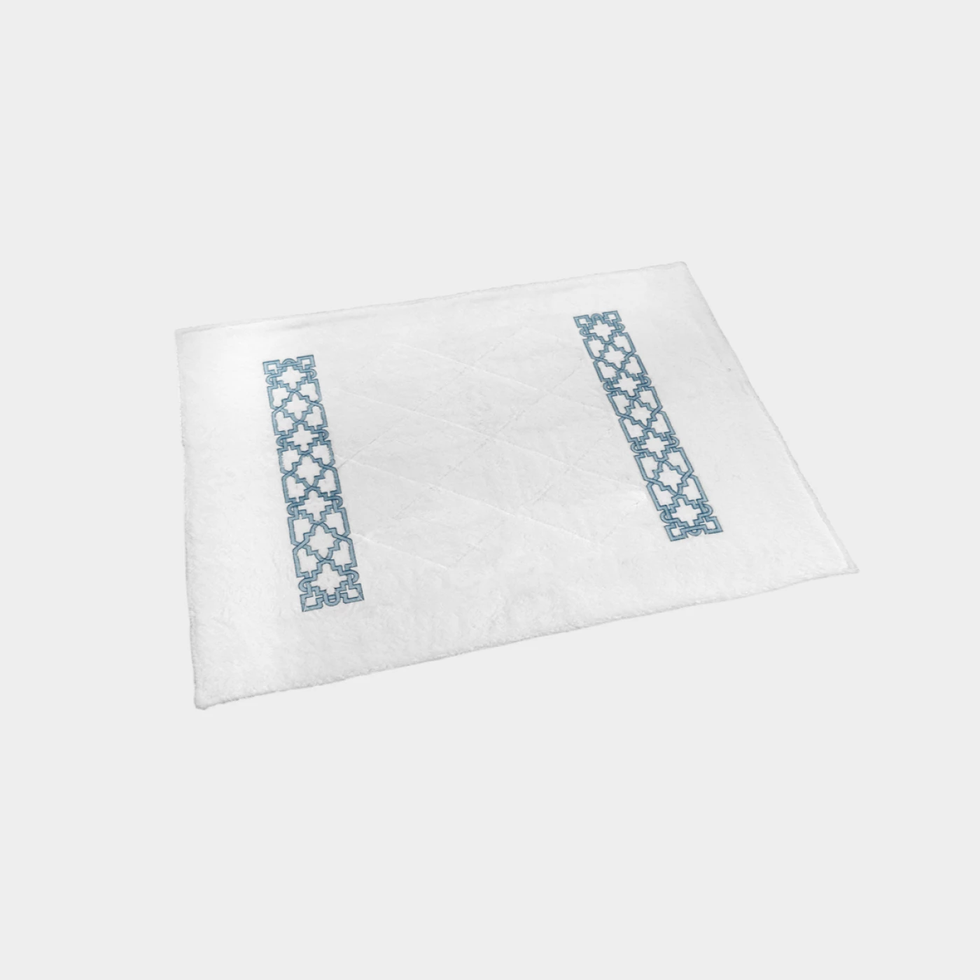 Biancheria da letto FRETWORK TAPPETINO DA BAGNO acquamarina