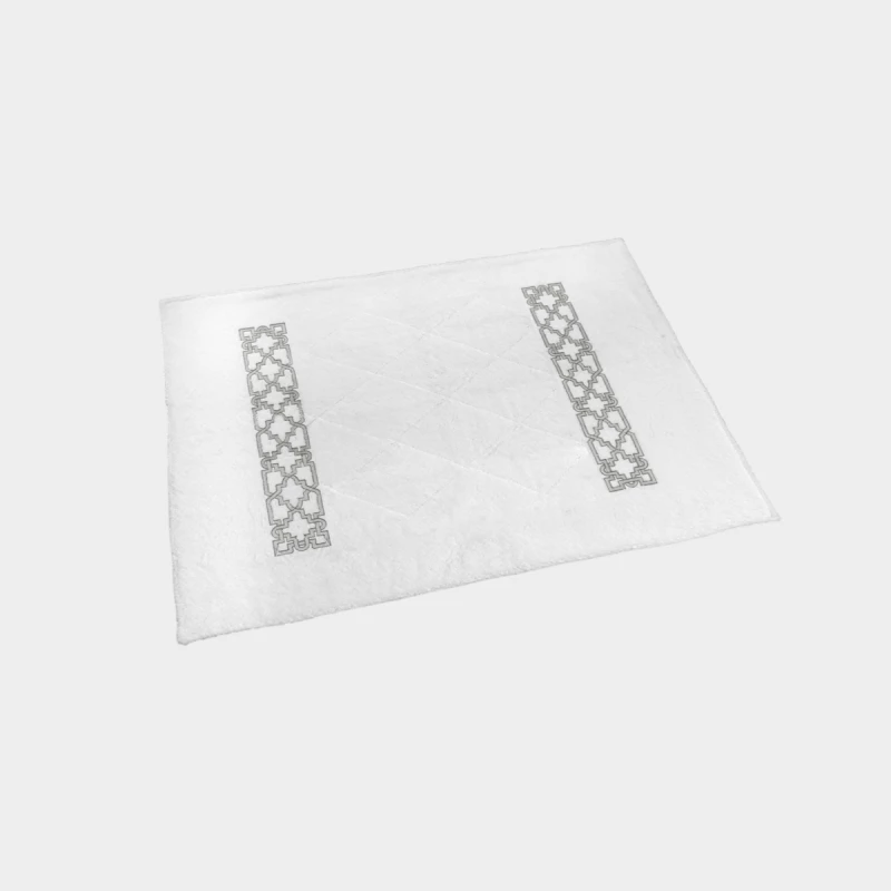 DEA ITALY FRETWORK TAPPETINO DA BAGNO Silver grey