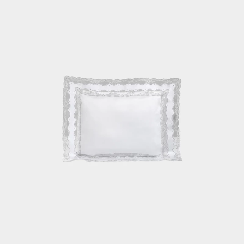 DEA ITALY MILO Federa 4 volants White/charocoal grey