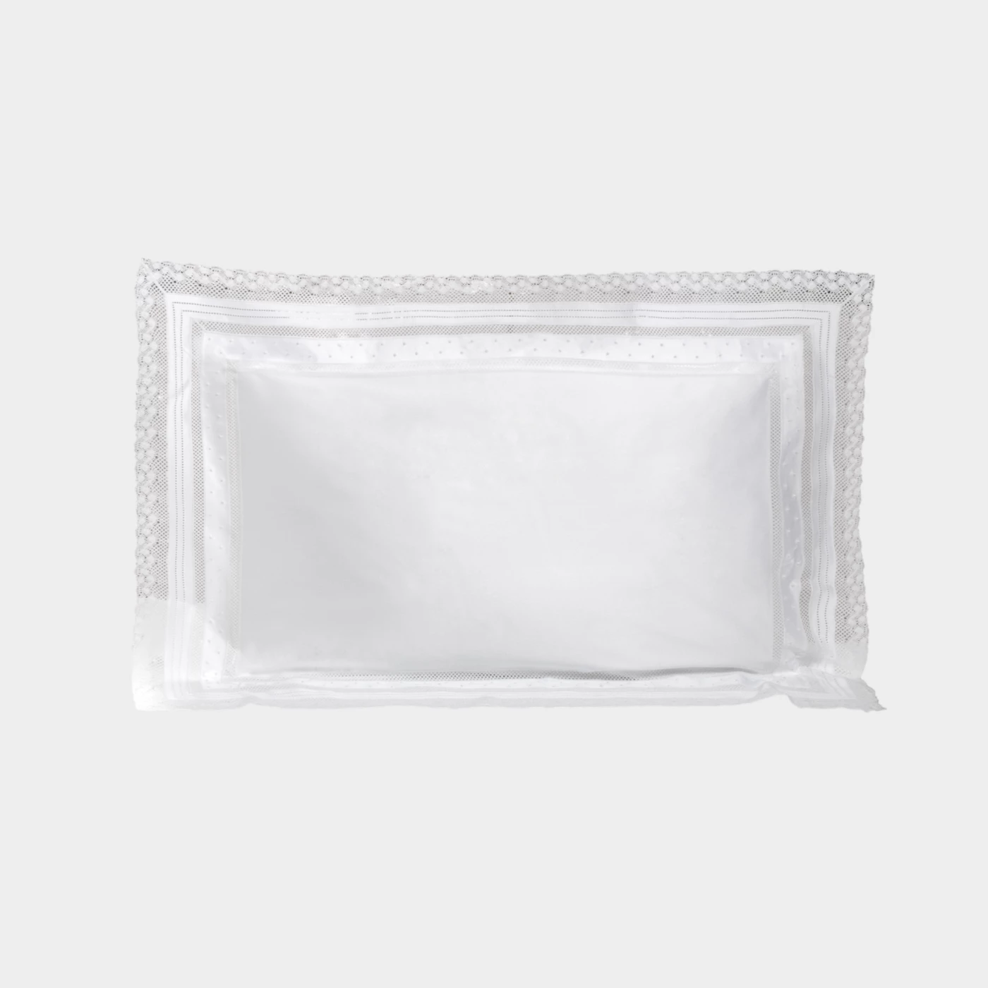 Biancheria da letto GELSO Federa 4 volants white