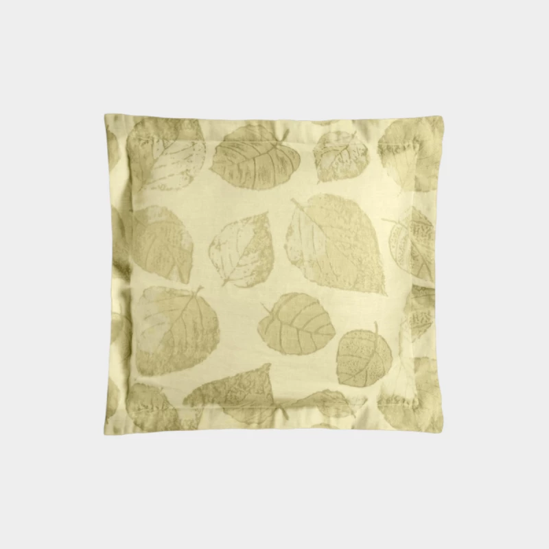 DEA ITALY FEUILLAGE FEDERA 4 VOLANTS  (JACQUARD) Timothy Corrigan for Dea White/sage green