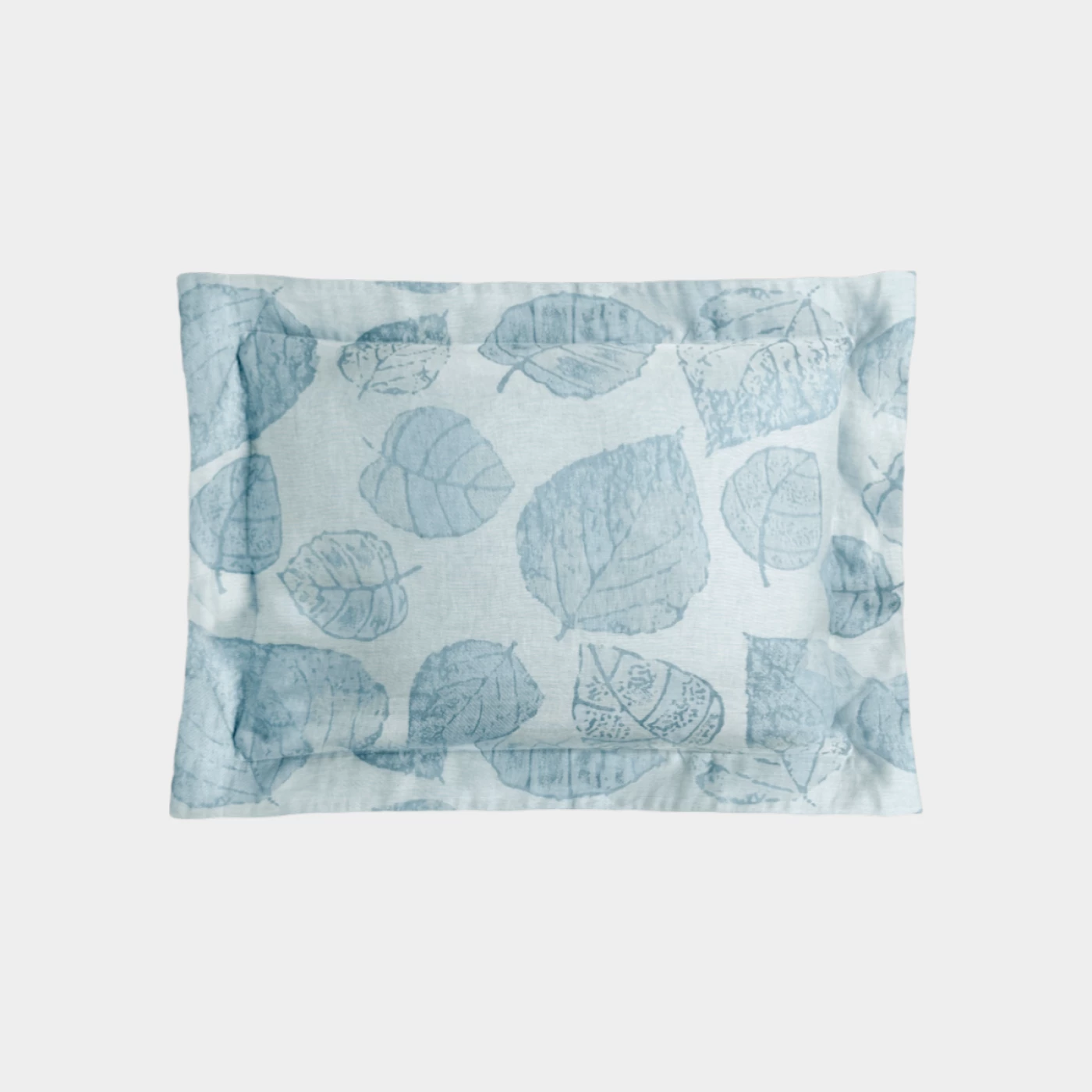 Biancheria da letto FEUILLAGE FEDERA 4 VOLANTS  (JACQUARD) Timothy Corrigan for Dea acquamarina