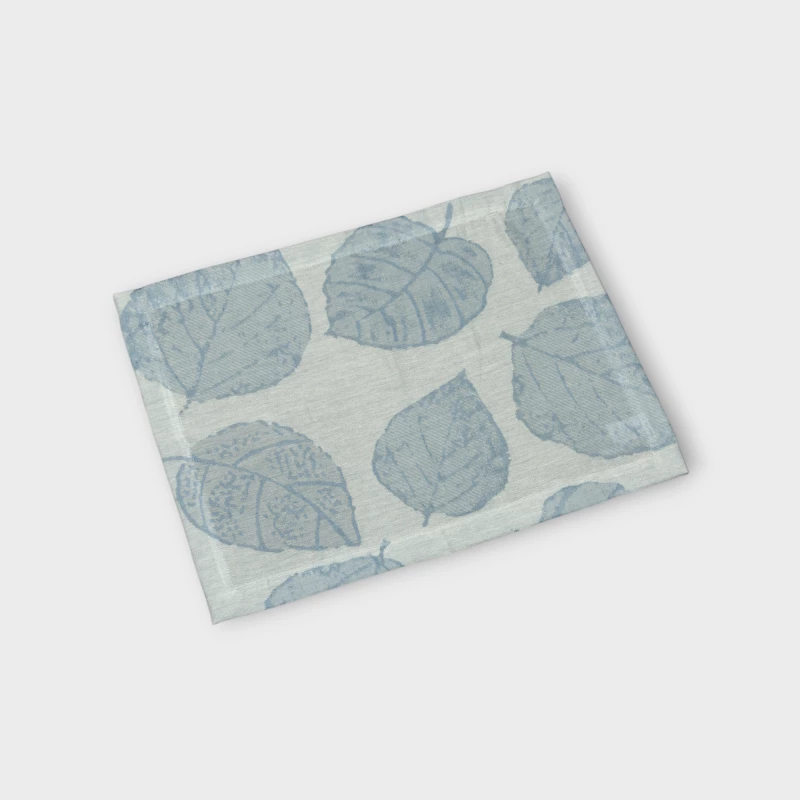 DEA ITALY FEUILLLAGE Tovaglietta jacquard Timothy Corrigan for Dea Acquamarina