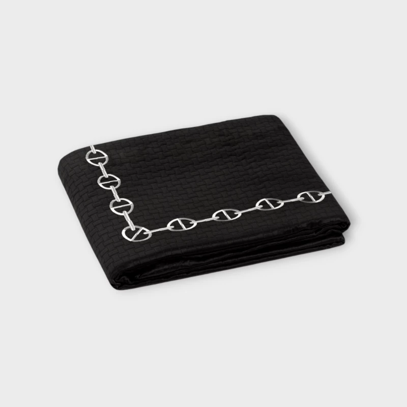 DEA ITALY Copriletto San Remo in piquet Chaine Timothy Corrigan for Dea Carbon grey