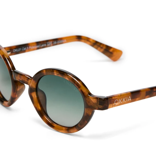 OKKIA ALICUDI Classic havana (lenti verdi)