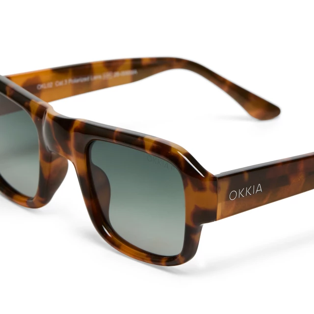 OKKIA STROMBOLI Classic havana (lenti verdi)
