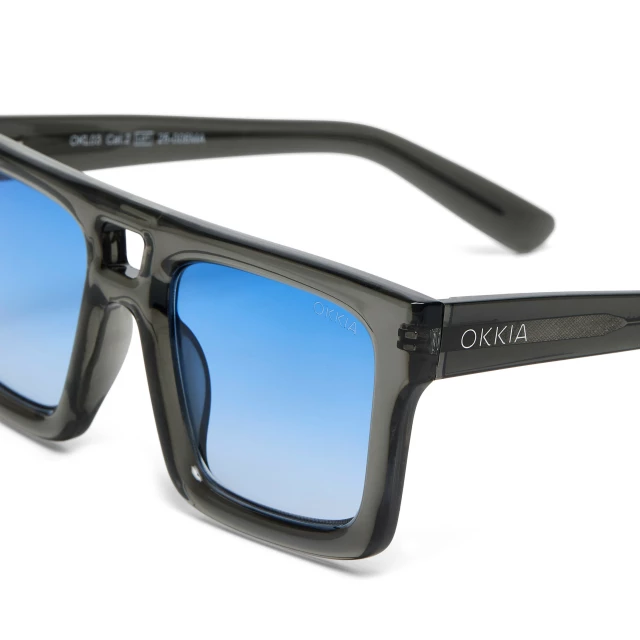 OKKIA VULCANO Translucent smoke (lenti blu)