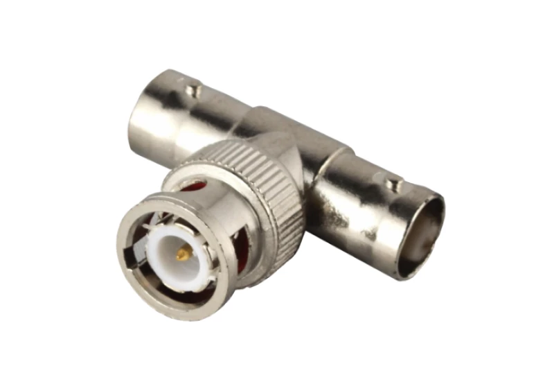 Ritar Elettronica T Conector- BNC Male To 2 BNC Female