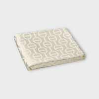 DEA Biancheria da letto CHAINE COPRIPIUMINO (JACQUARD) Timothy Corrigan for Dea   panna