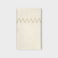 DEA Biancheria da letto PELAGO SOPRA LENZUOLO RASO RICAMATO Timothy Corrigan for Dea   ivory/ivory