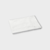 DEA Biancheria da letto SOPRA LENZUOLO in SEA ISLAND PUNTO PARIGI - COUTURE   white