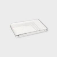 DEA Biancheria da letto GUBBIO COPRIPIUMINO   white/silver grey