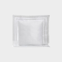 DEA Biancheria da letto MILO Federa 4 volants   white