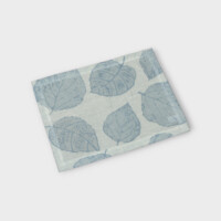 Tovaglietta FEUILLAGE Timothy Corrigan for Dea white/aquamarine