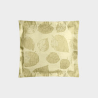 DEA Biancheria da letto FEUILLAGE FEDERA 4 VOLANTS  (JACQUARD) Timothy Corrigan for Dea   white/sage green