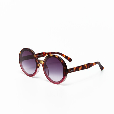 OKKIA Sole Monica Round havana pink