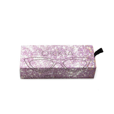 OKKIA Lettura Adriana lettura Small Cat Eye rosa glitter