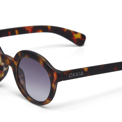 OKKIA Sole Lauro Round classic havana