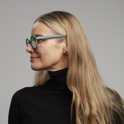 OKKIA Lettura Lauro lettura Round green sage